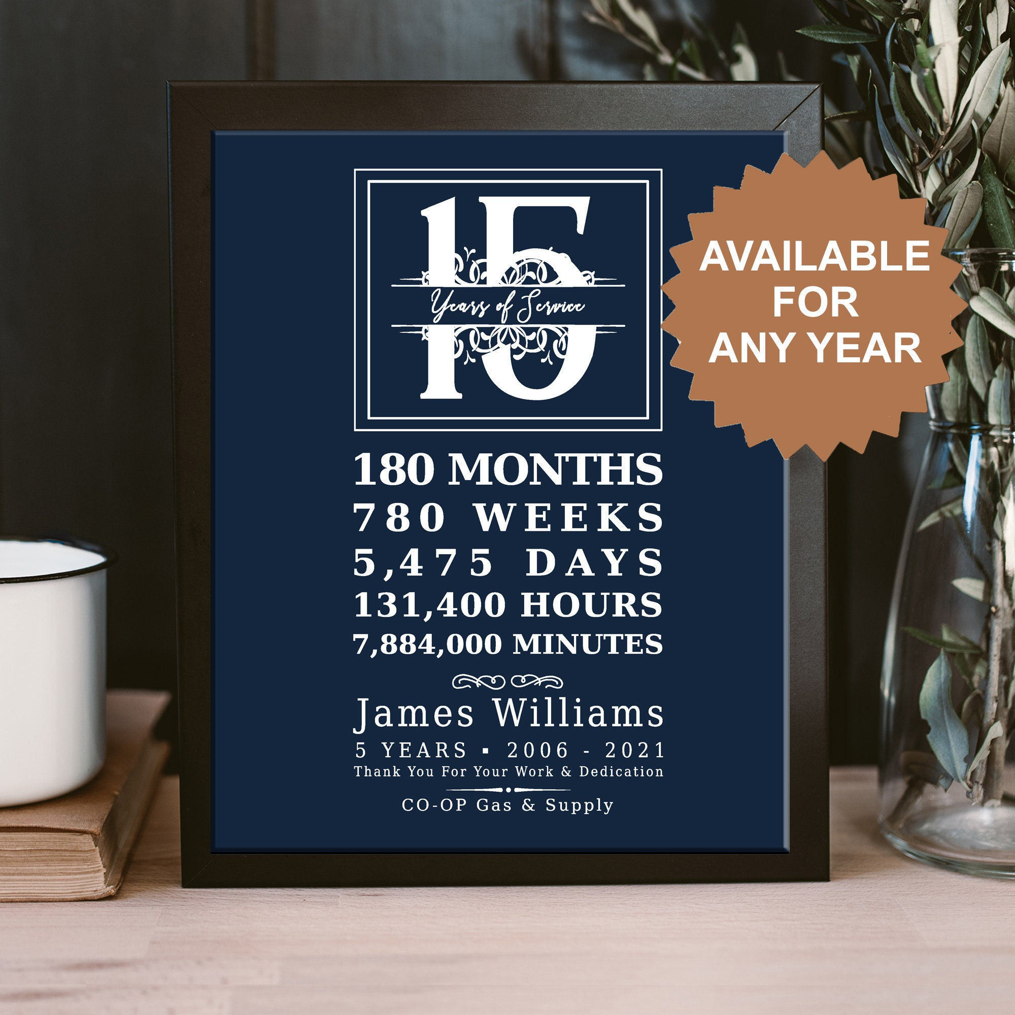 Celebrate 15 Years of Service: Honoring our Valued Employees