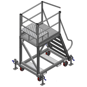aluminum work platform