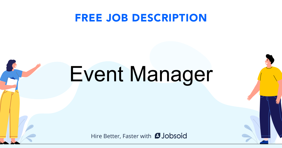 event manager position description
