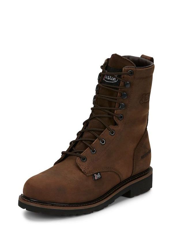 mens work boots lace up