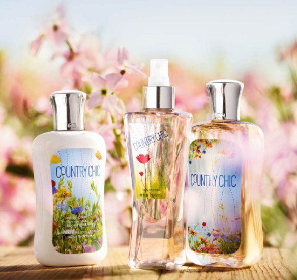 country chic bath and body works