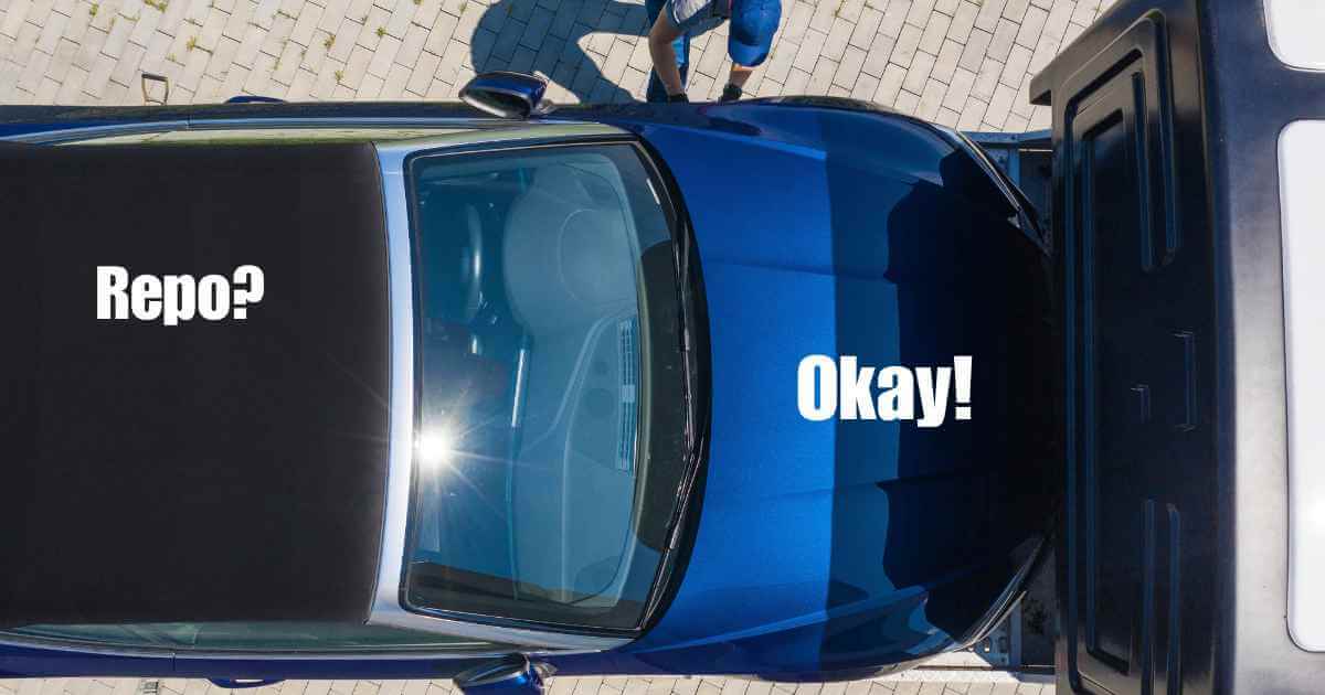 car dealership that work with repos